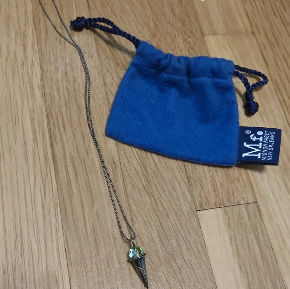 Mignon Faget Spearmint Snoball Necklace - Picture 2 of 3